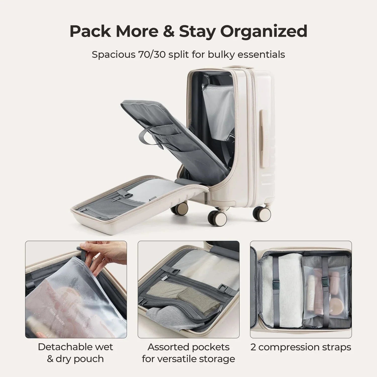 Getaway 20'' Carry-on: Front-Opening