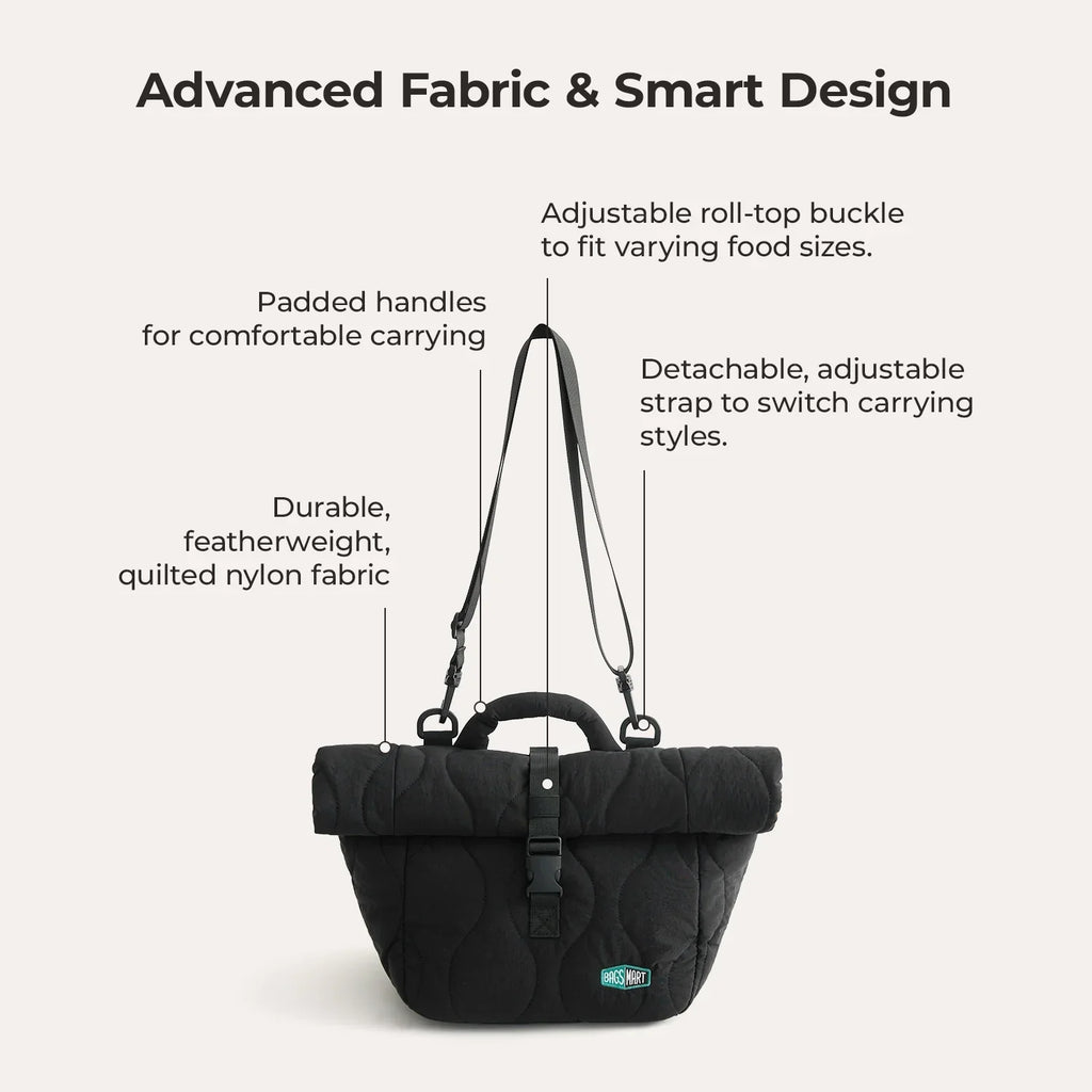 Paz Roll Top Lunch Bag