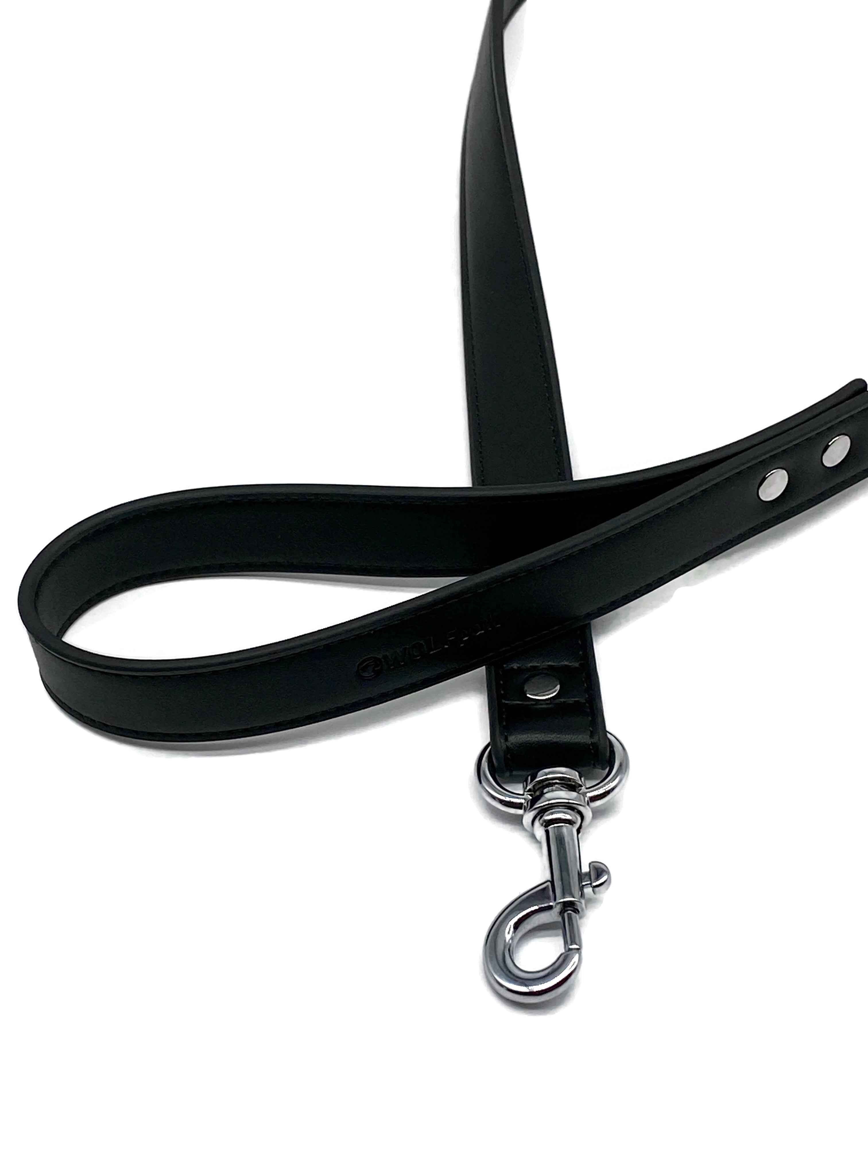 Luxury Dog Leash Alpha Black