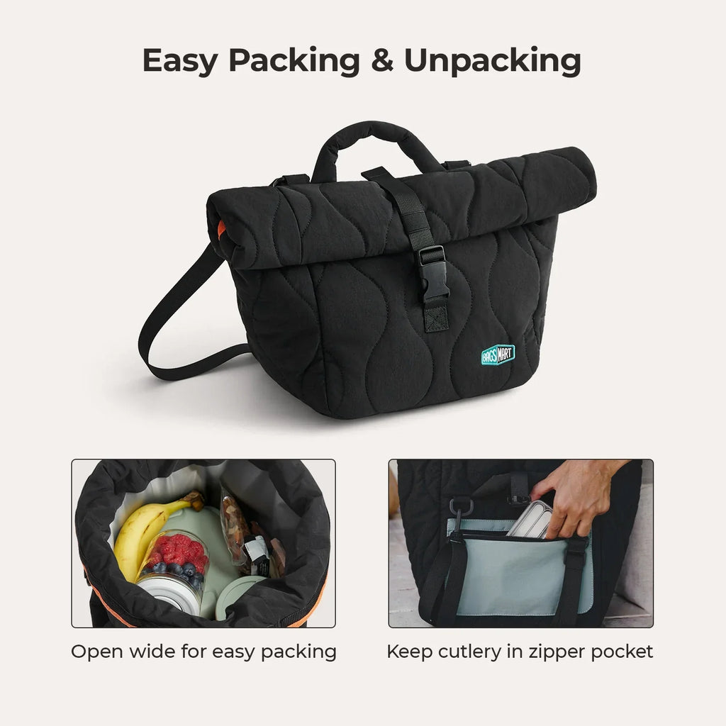 Paz Roll Top Lunch Bag