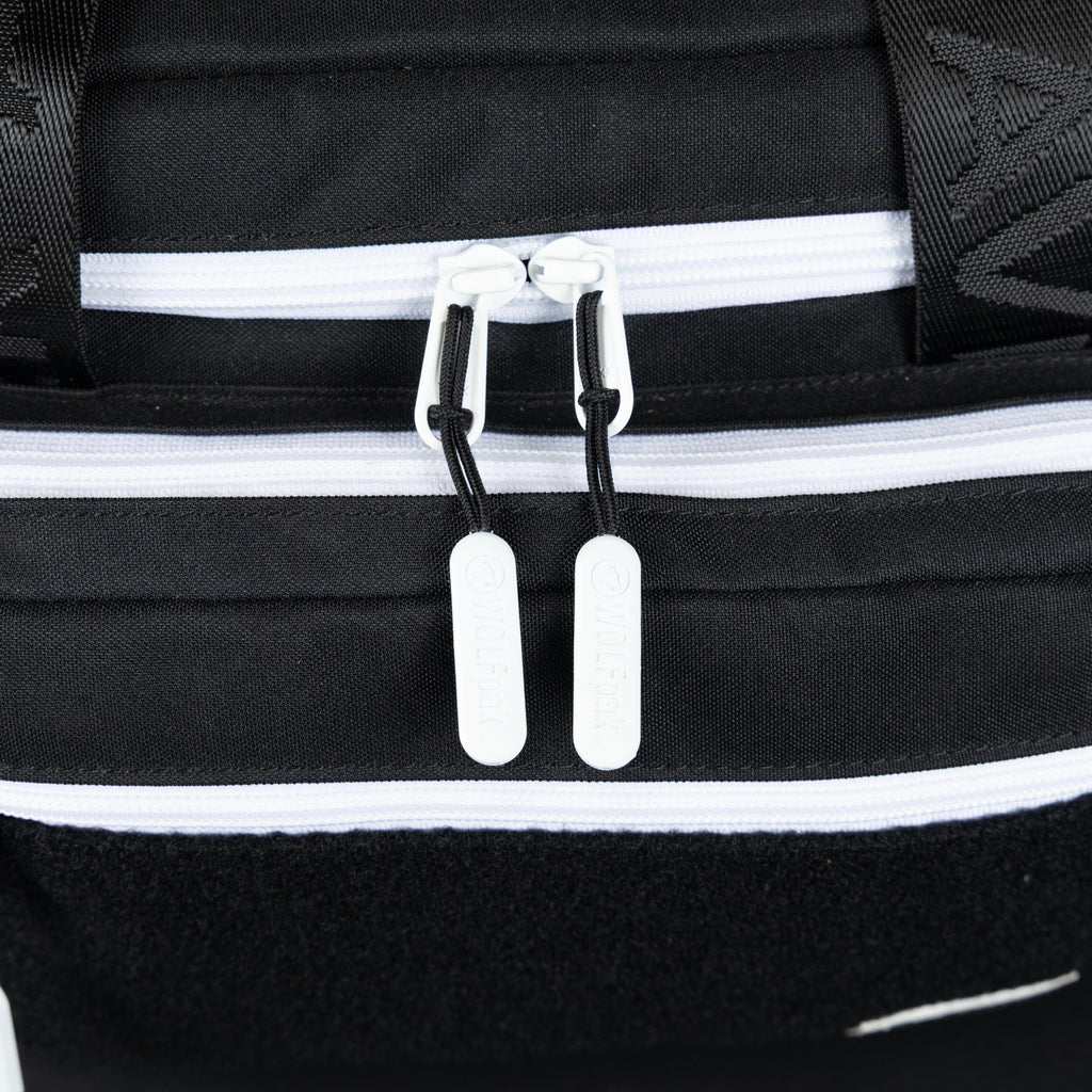 20L Alpha Black with White Accents Tactical Lunch Box