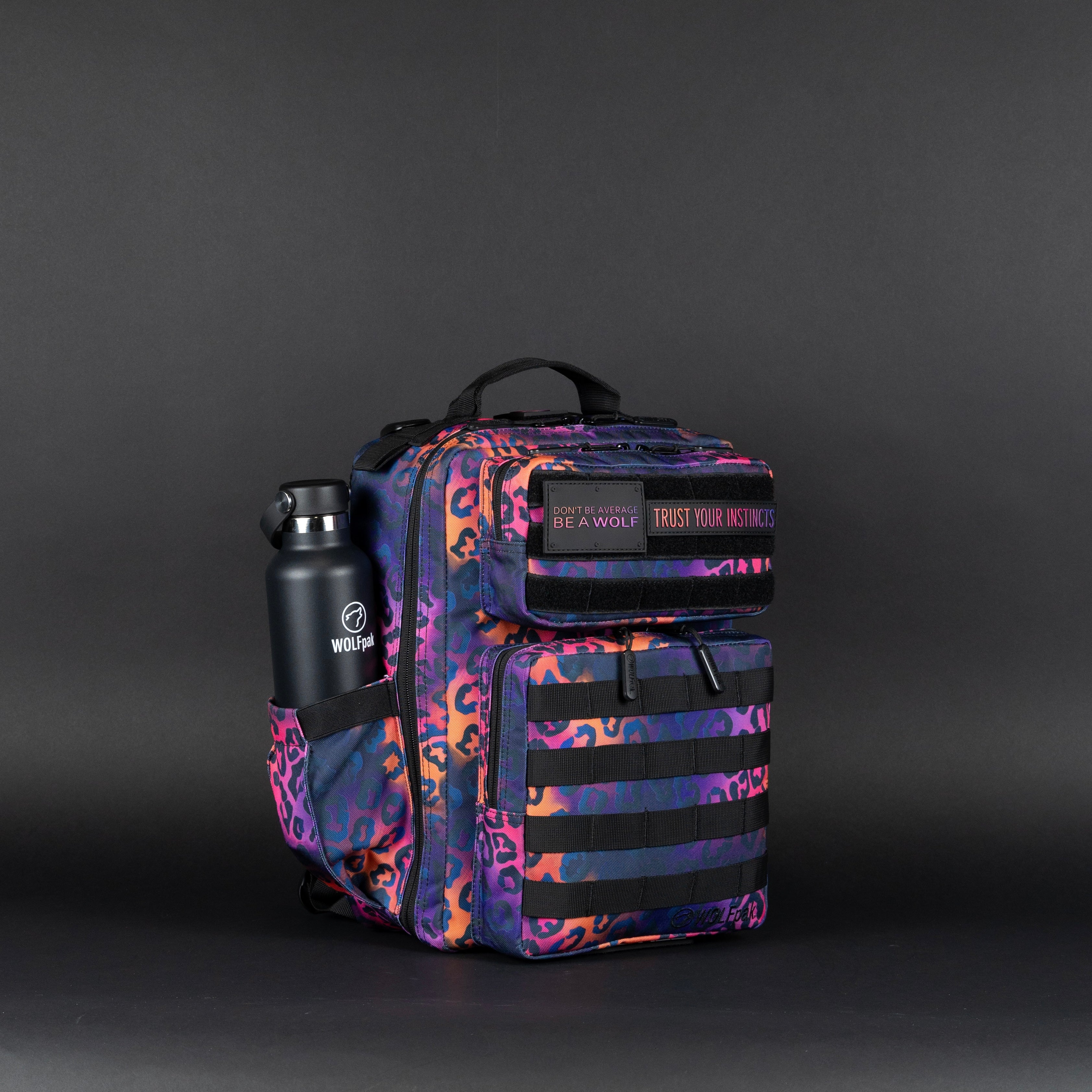 15L Backpack Neon Leopard