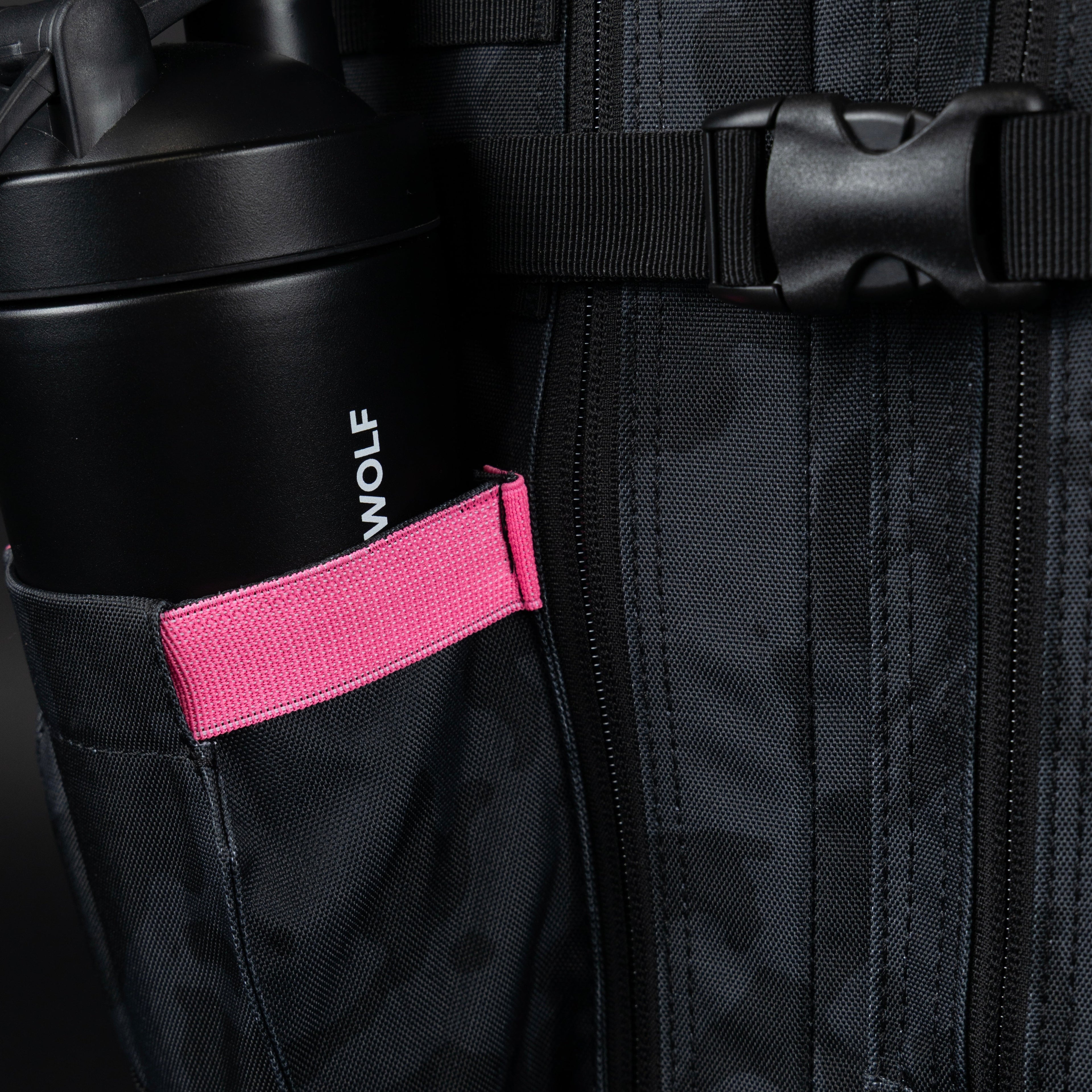 25L Backpack Black Hearts