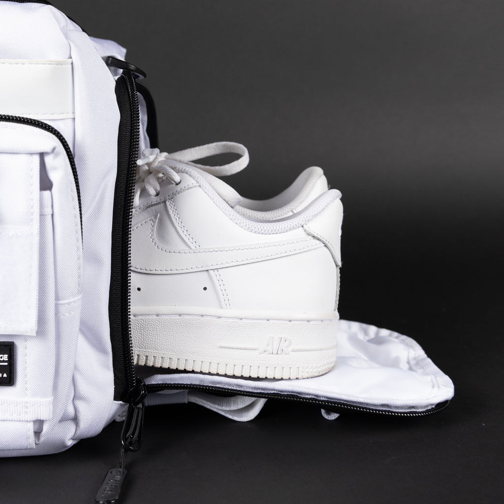 30L Perfect Duffle Bag Polar White