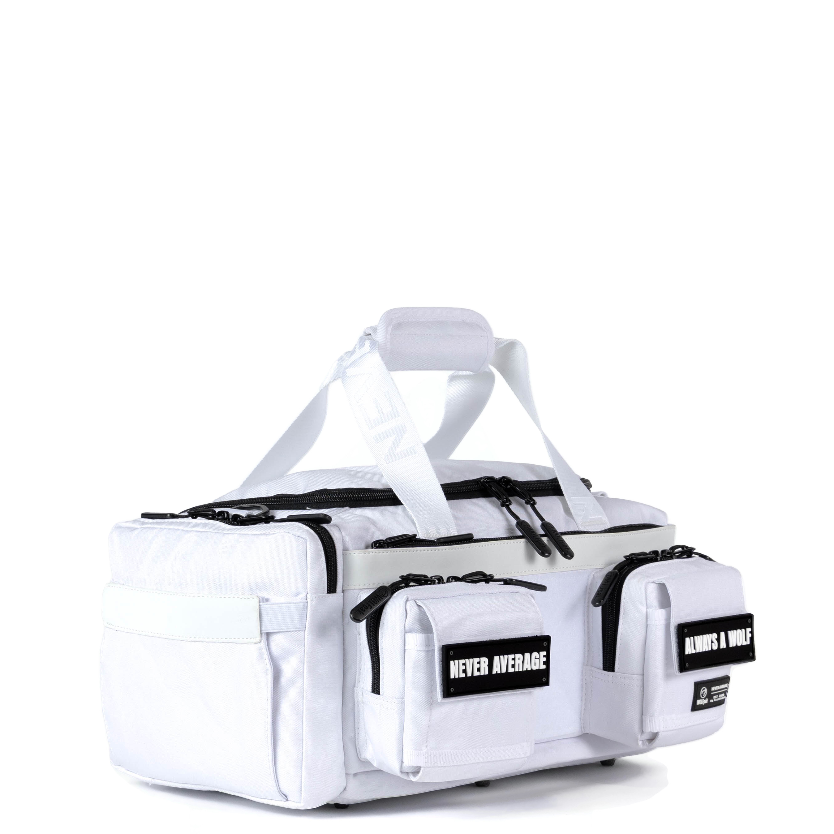 30L Perfect Duffle Bag Polar White