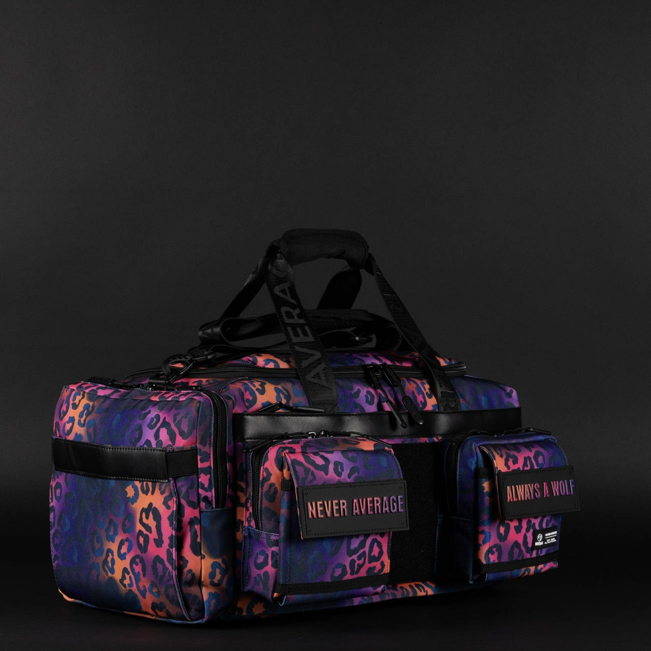 30L Perfect Duffle Bag Neon Leopard