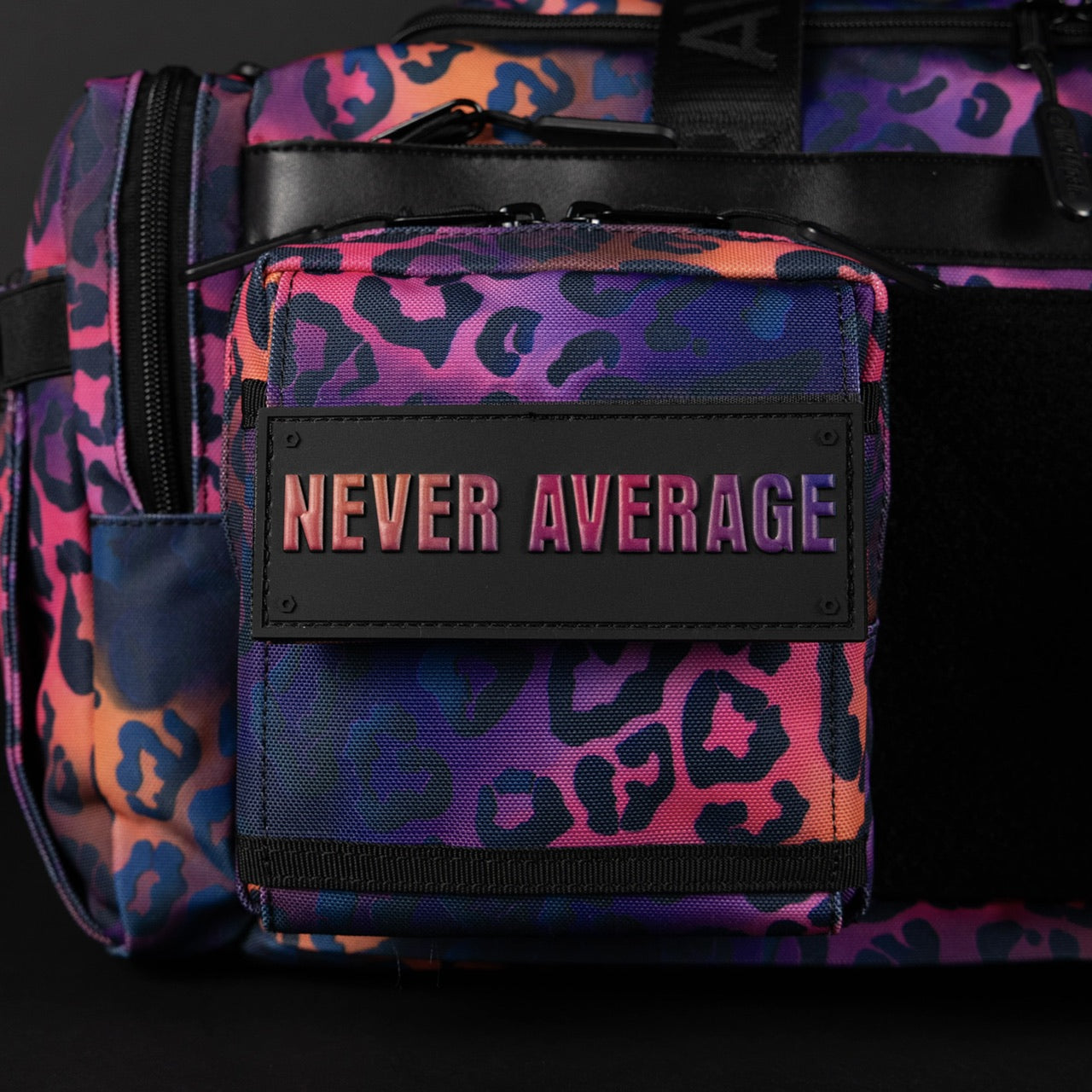 30L Perfect Duffle Bag Neon Leopard