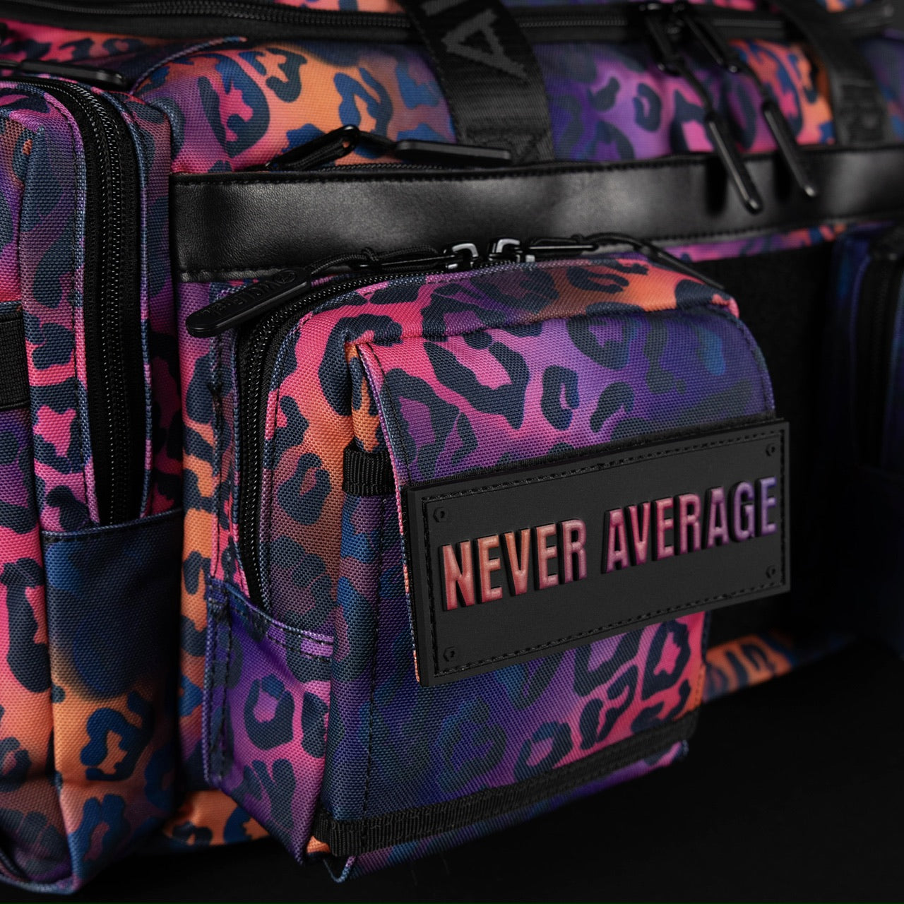 30L Perfect Duffle Bag Neon Leopard