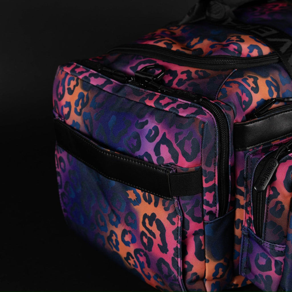 30L Perfect Duffle Bag Neon Leopard