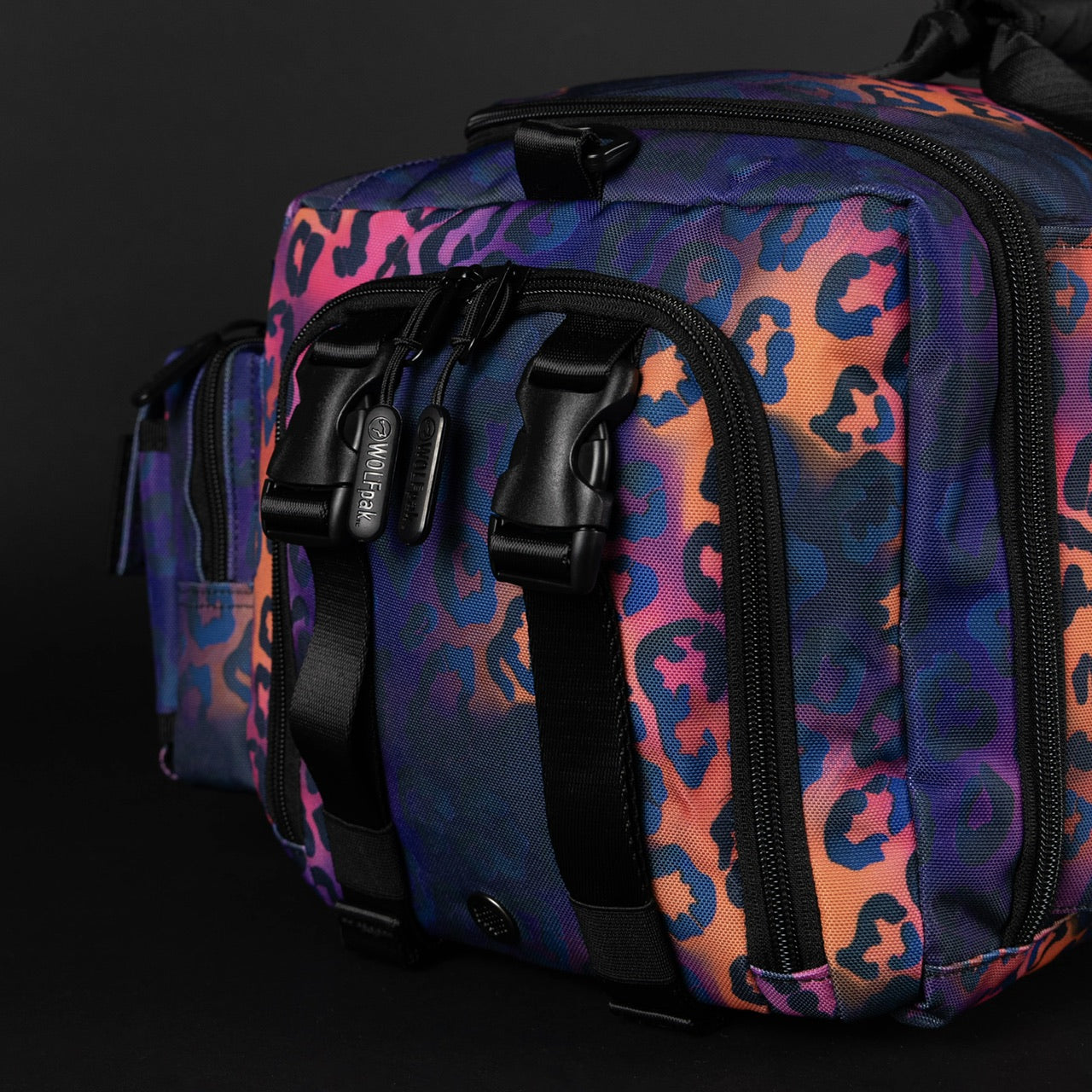 30L Perfect Duffle Bag Neon Leopard