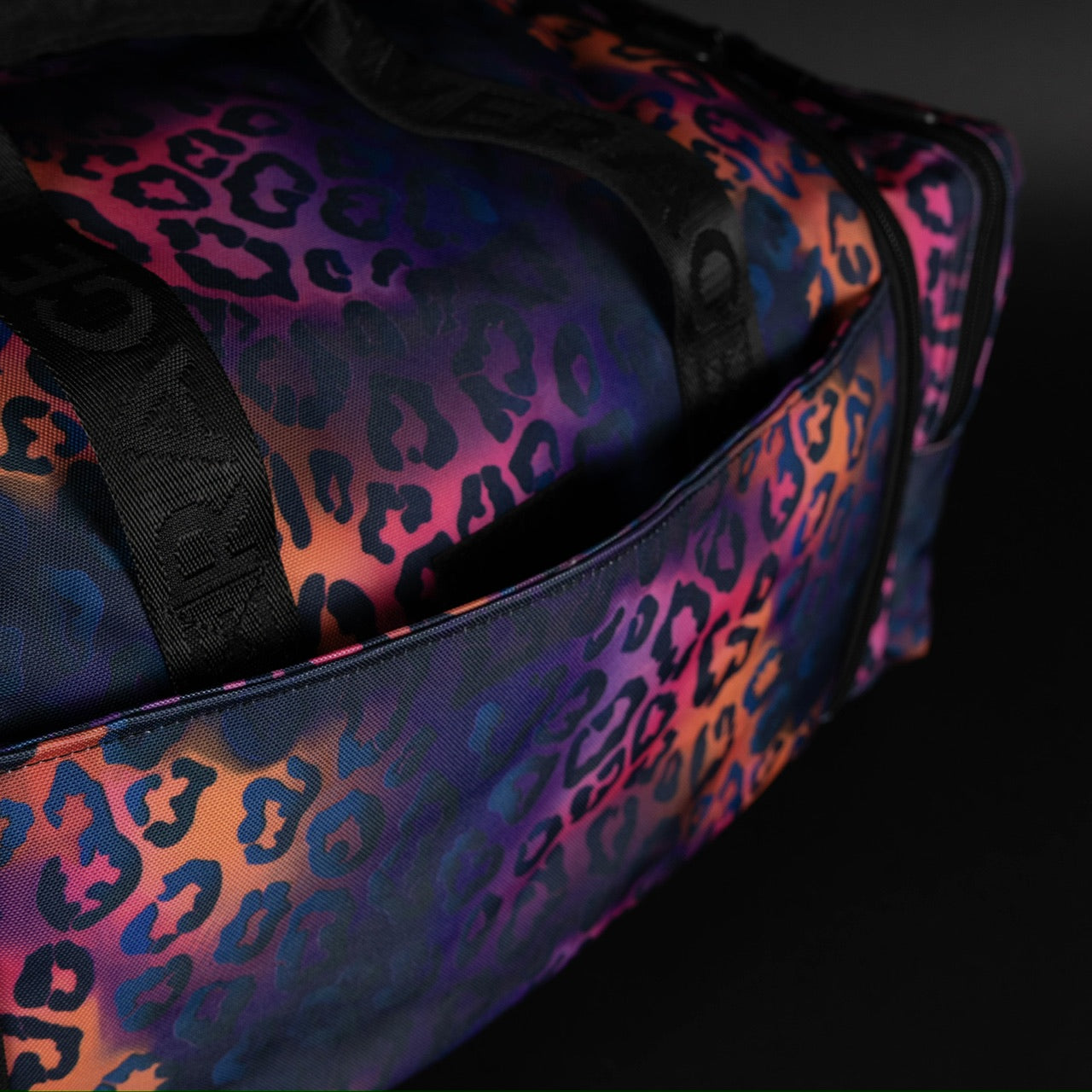 30L Perfect Duffle Bag Neon Leopard