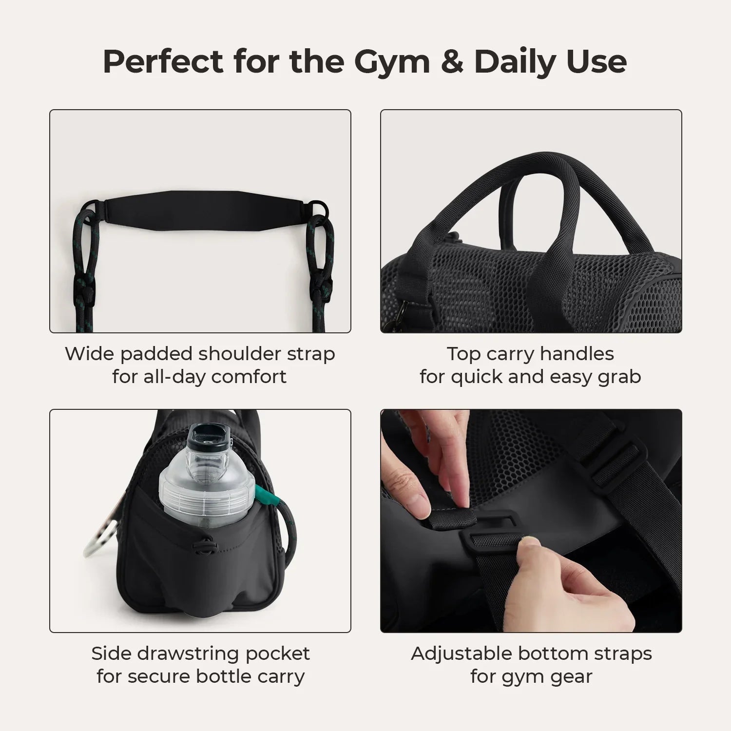 REIKI 5.5L Mesh Mini Duffle