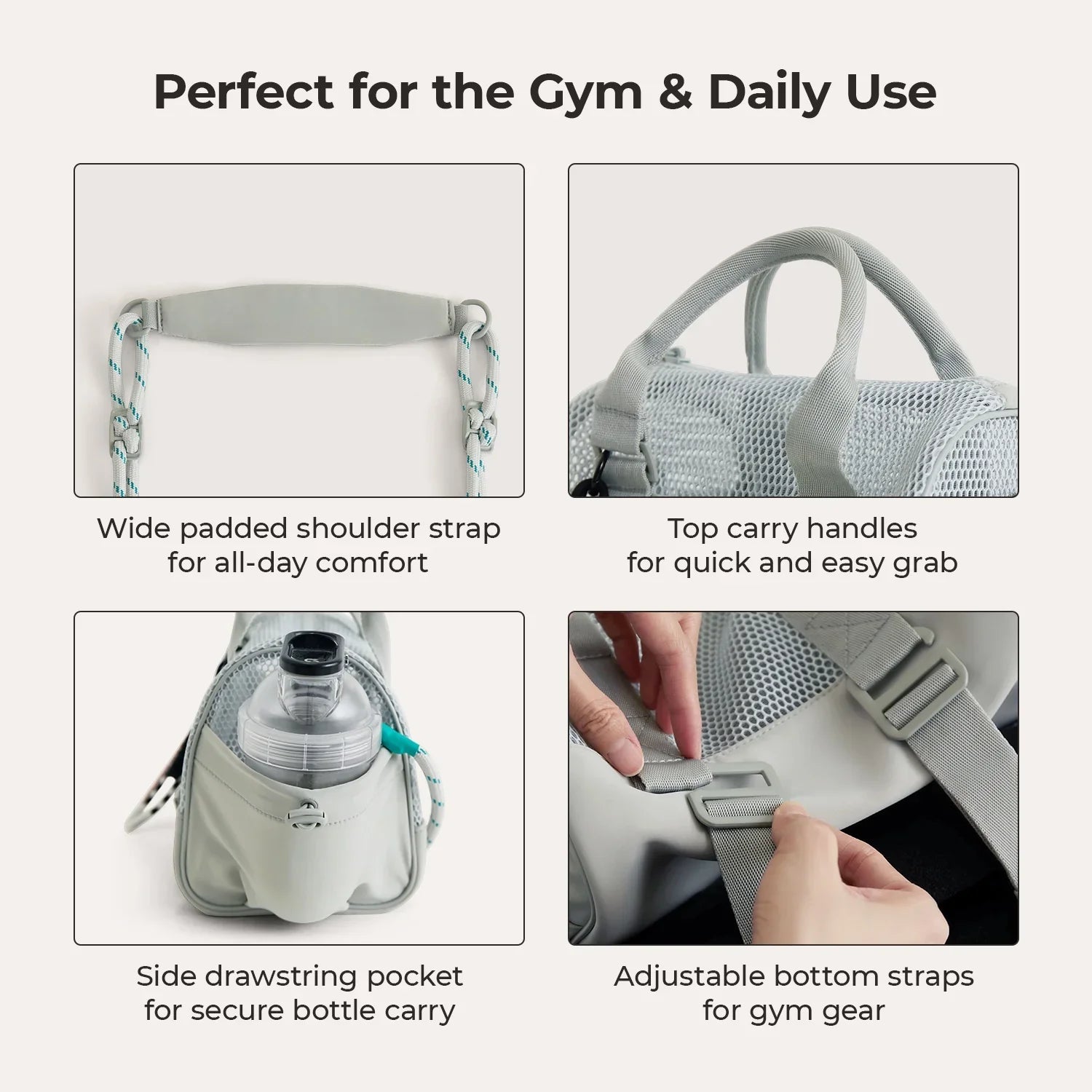 REIKI 5.5L Mesh Mini Duffle