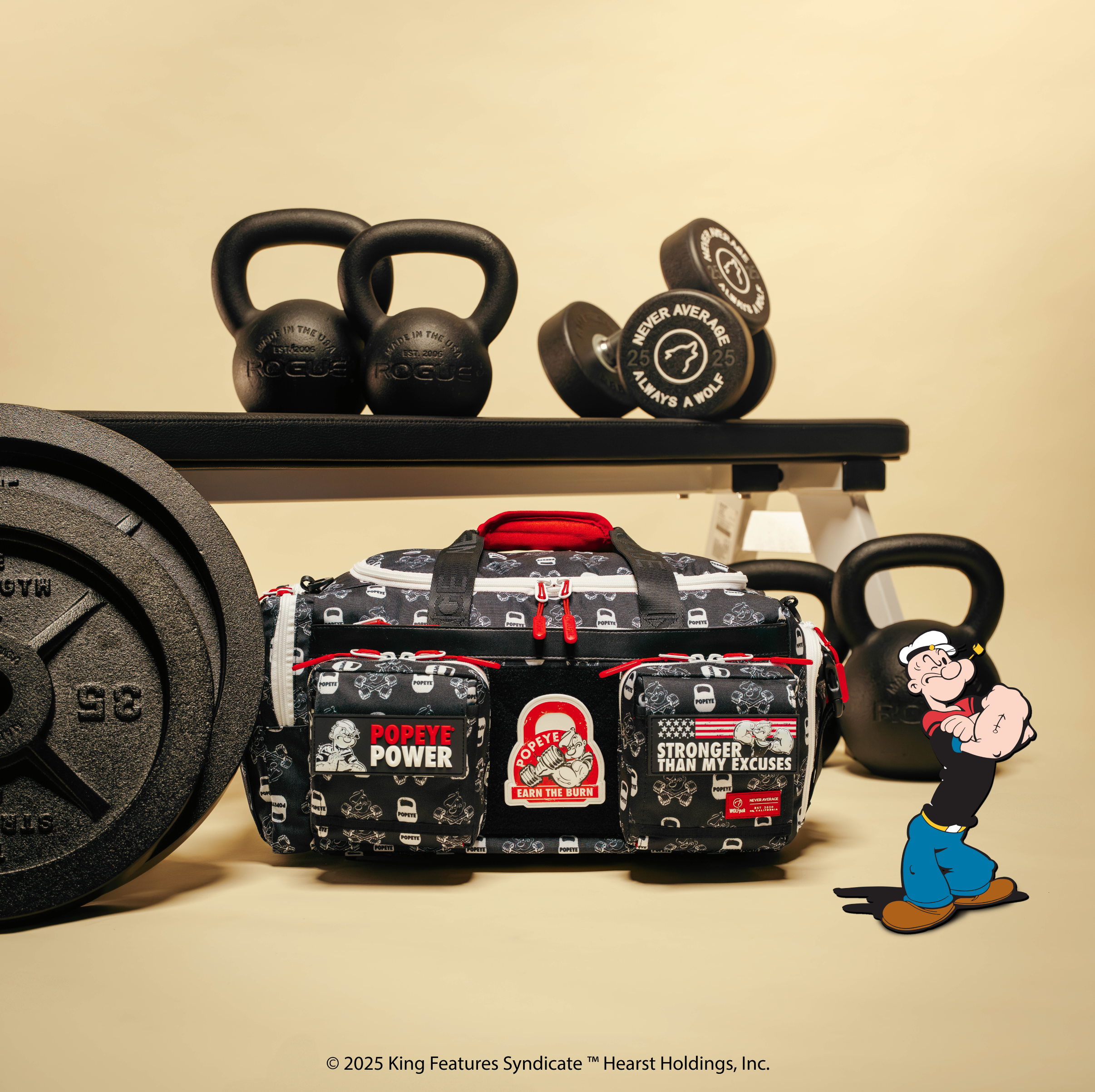 30L Perfect Duffle Bag Popeye Sweat