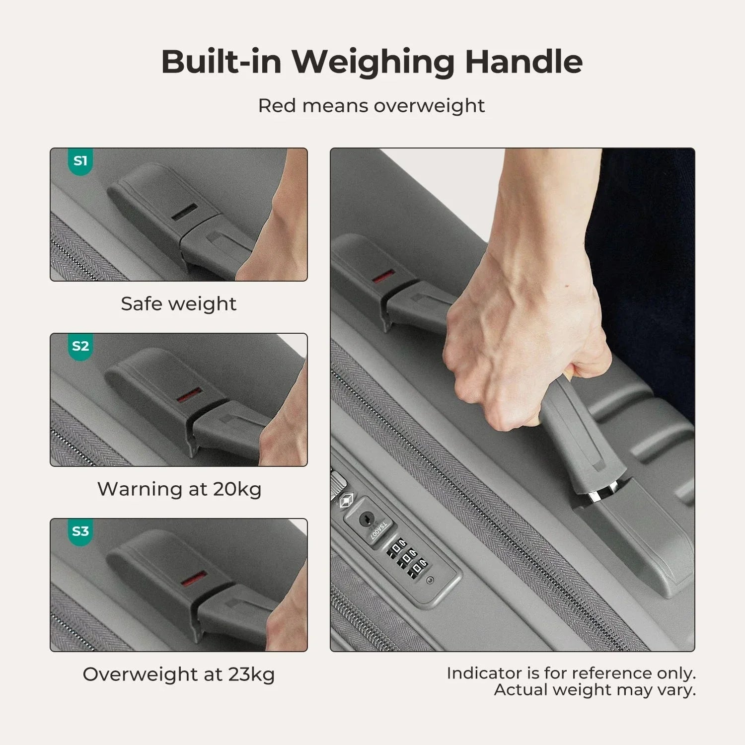 Getaway 24" Check-in: Side-Opening