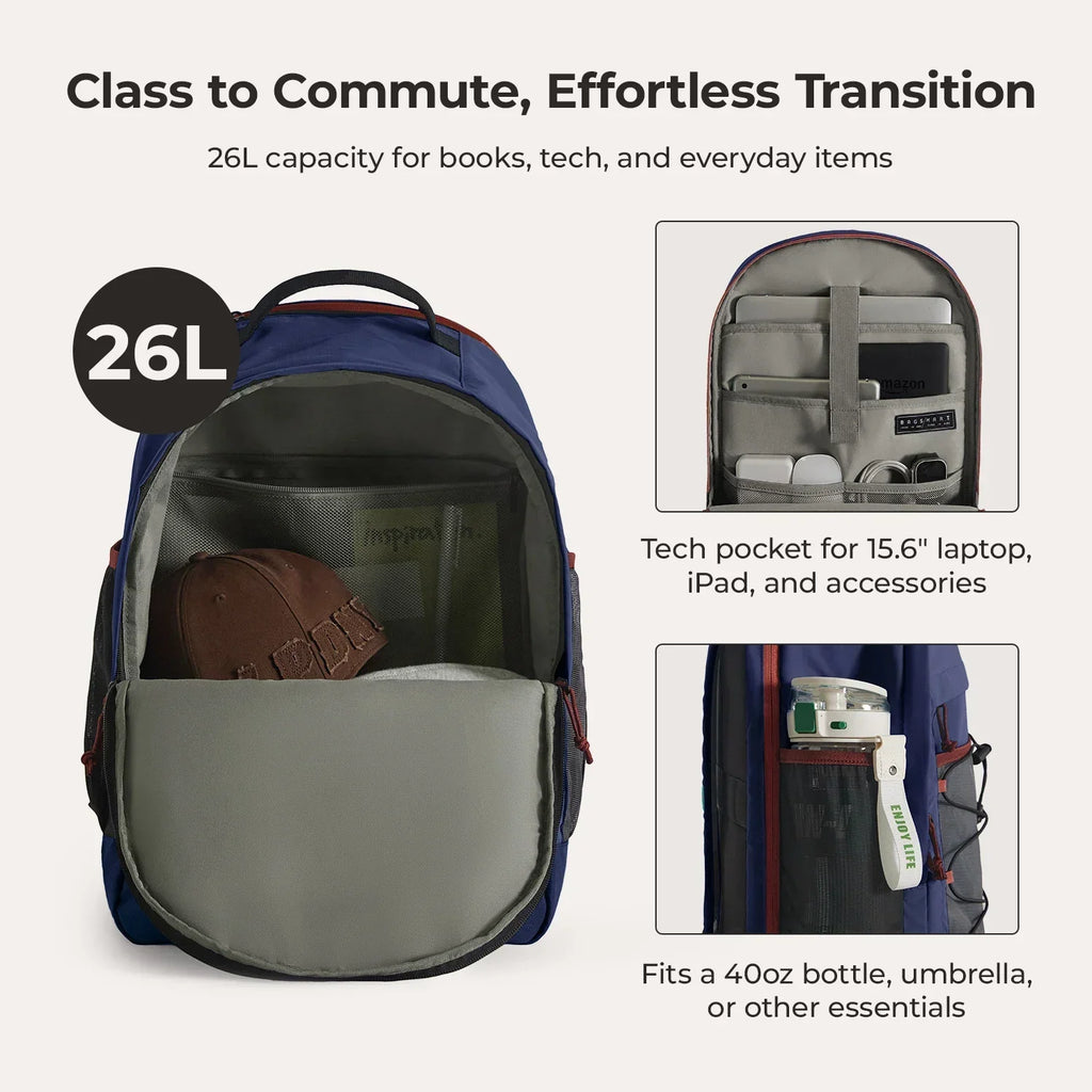 Focus 15.6" Laptop Backpack