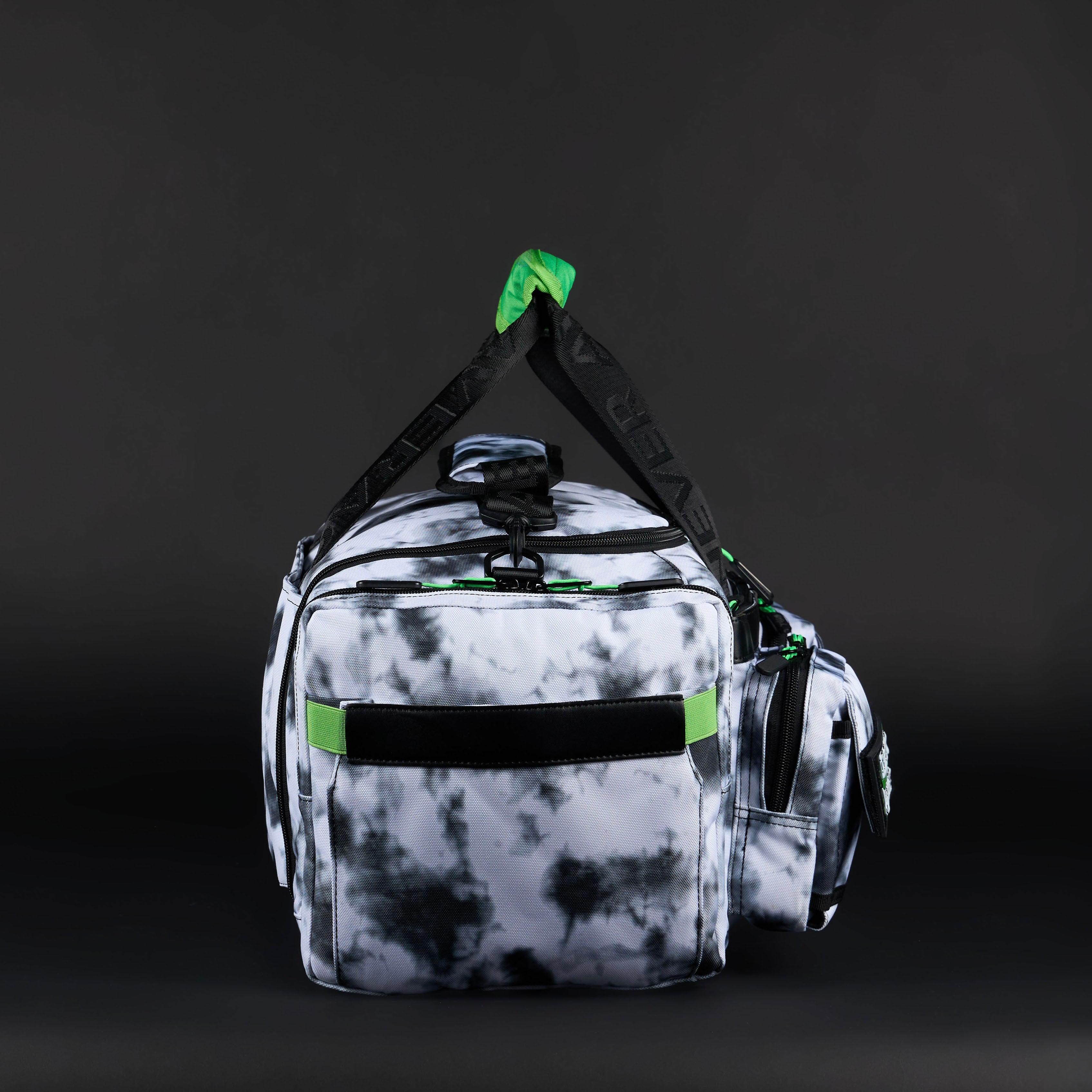 30L Perfect Duffle Bag Graffiti Green