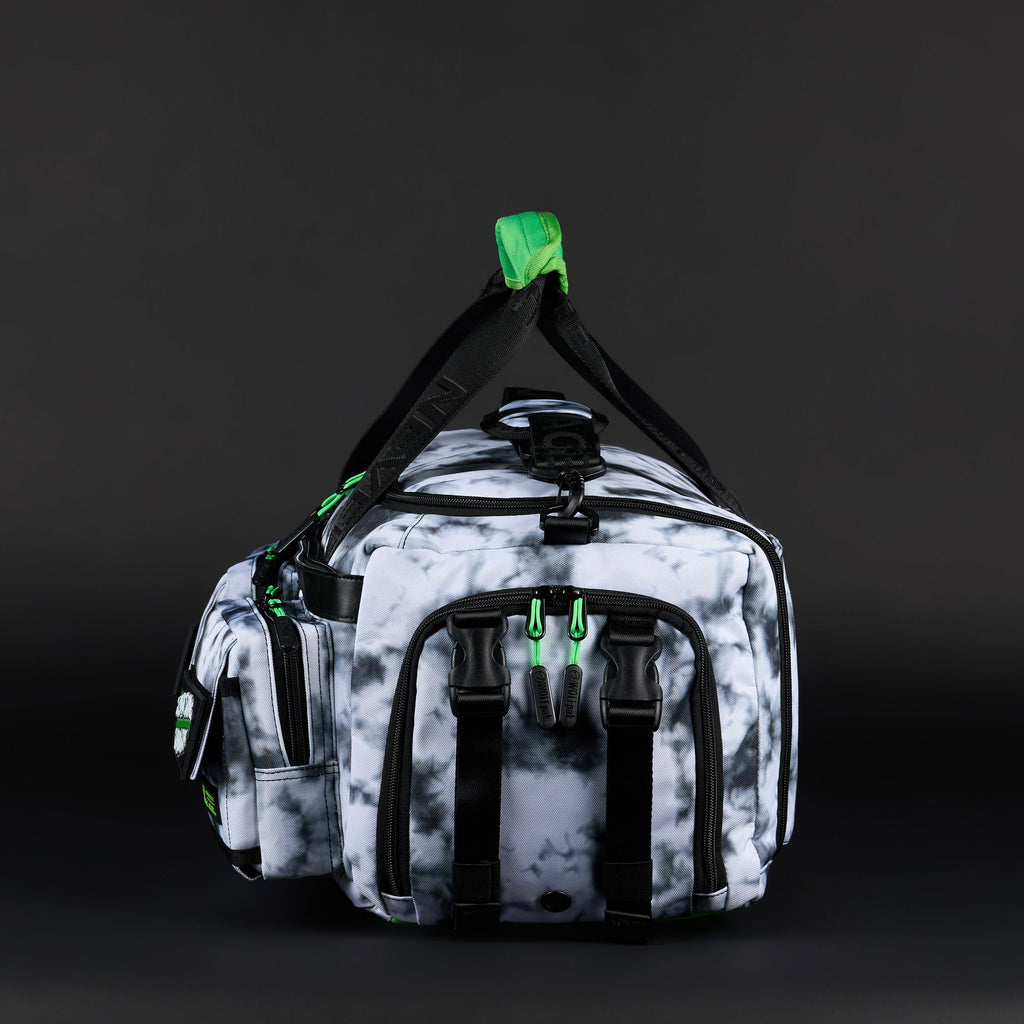 30L Perfect Duffle Bag Graffiti Green