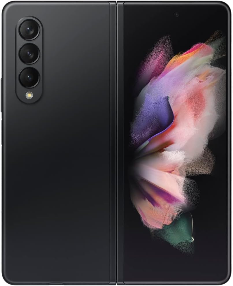 Unlocked Samsung Galaxy Z Fold 3 5G - 512GB - Phantom Black - SM-F926UZKEXAA
