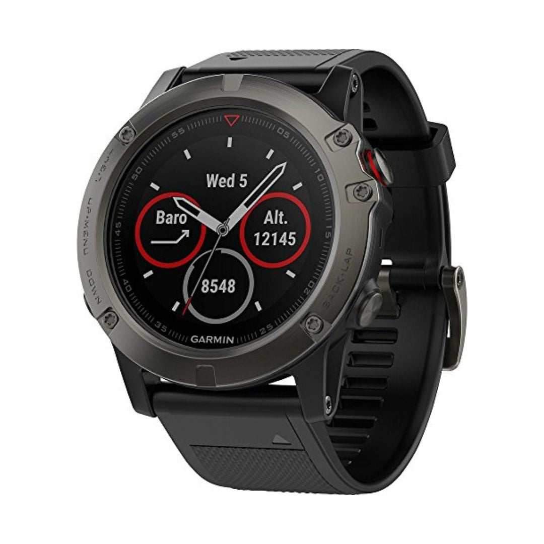 Garmin  Fenix 5X Sapphire - Slate Gray with Black Band - 010-01733-00