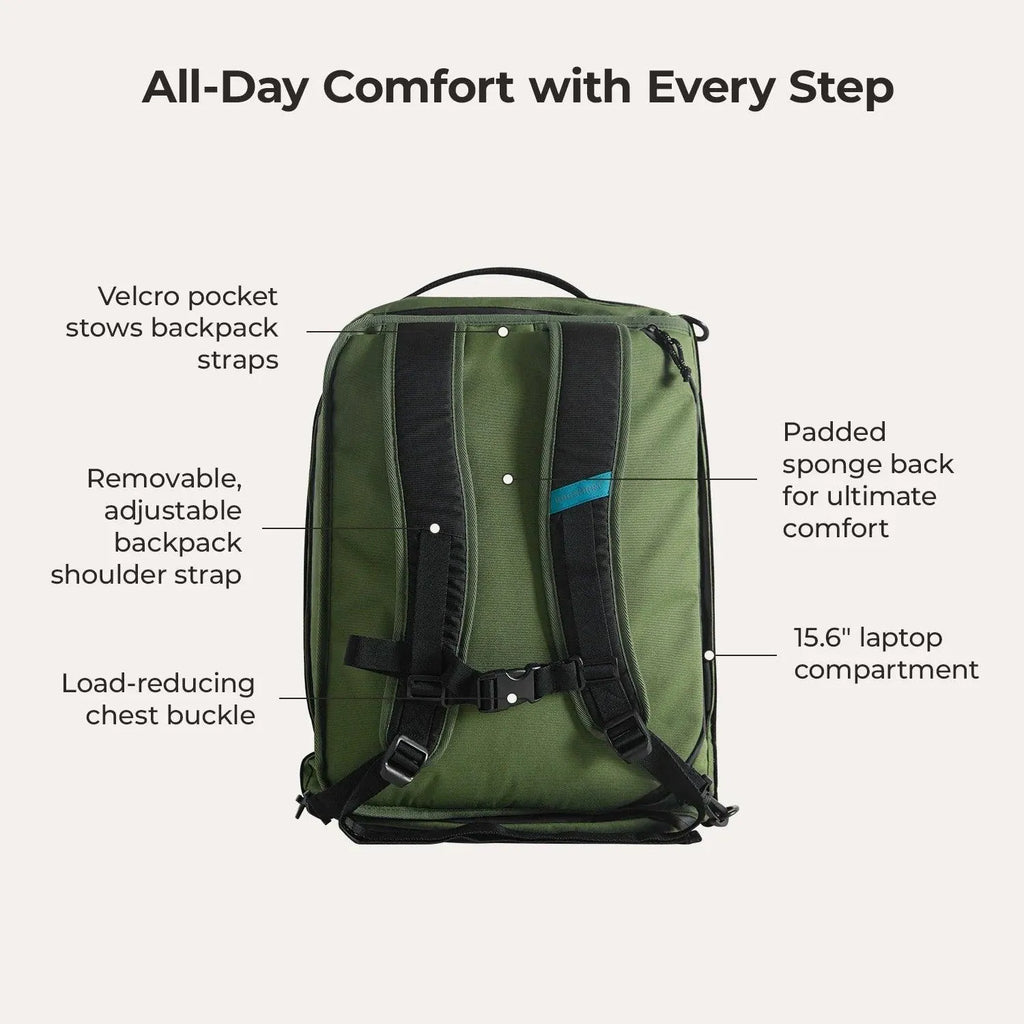 Paz 43L Duffle Backpack