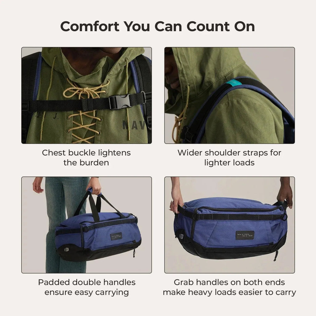 Paz 43L Duffle Backpack