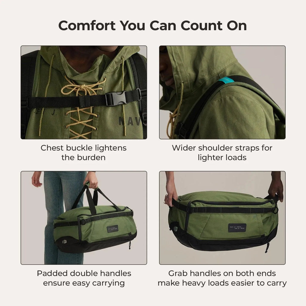 Paz 43L Duffle Backpack