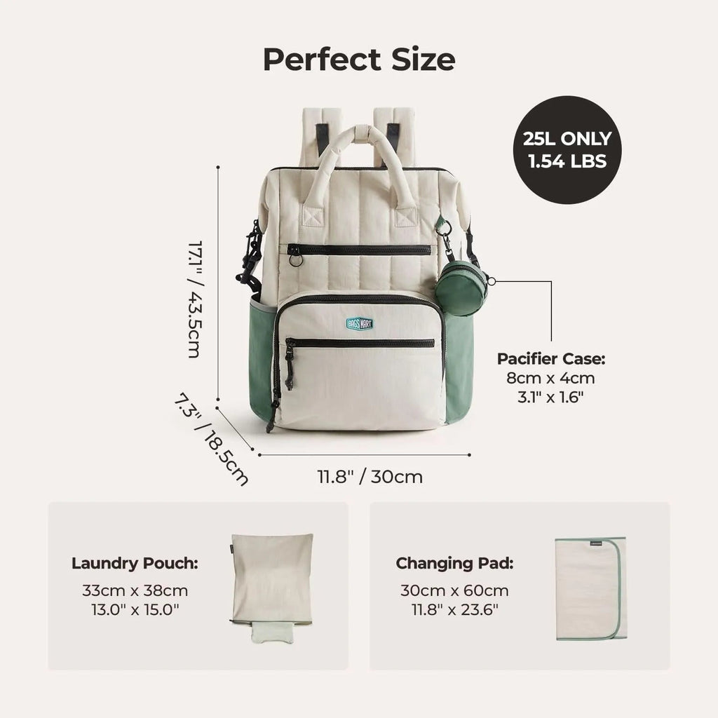 Paz 25L Diaper Backpack