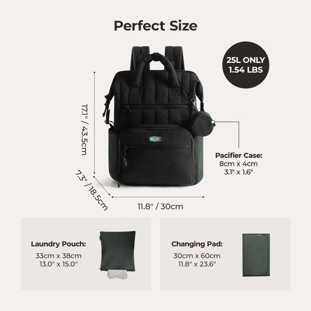 Paz 25L Diaper Backpack