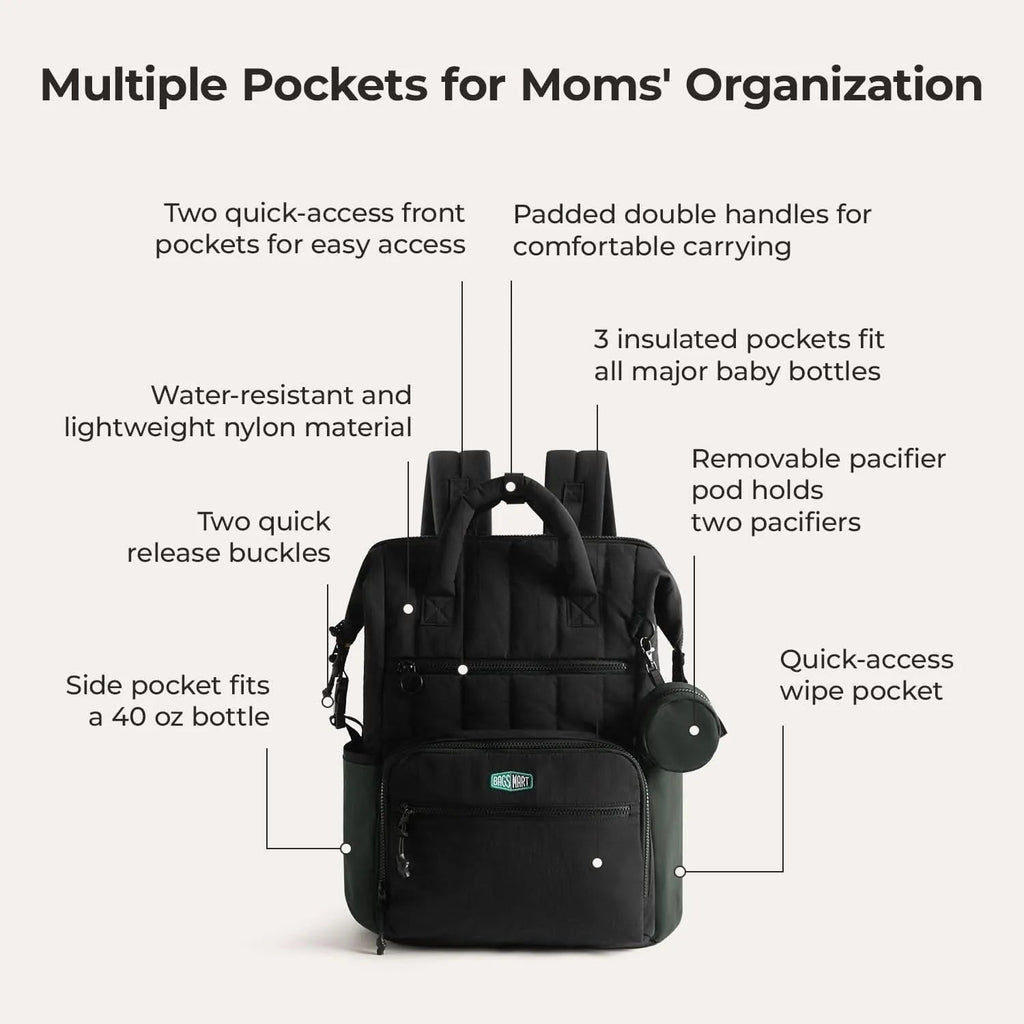 Paz 25L Diaper Backpack