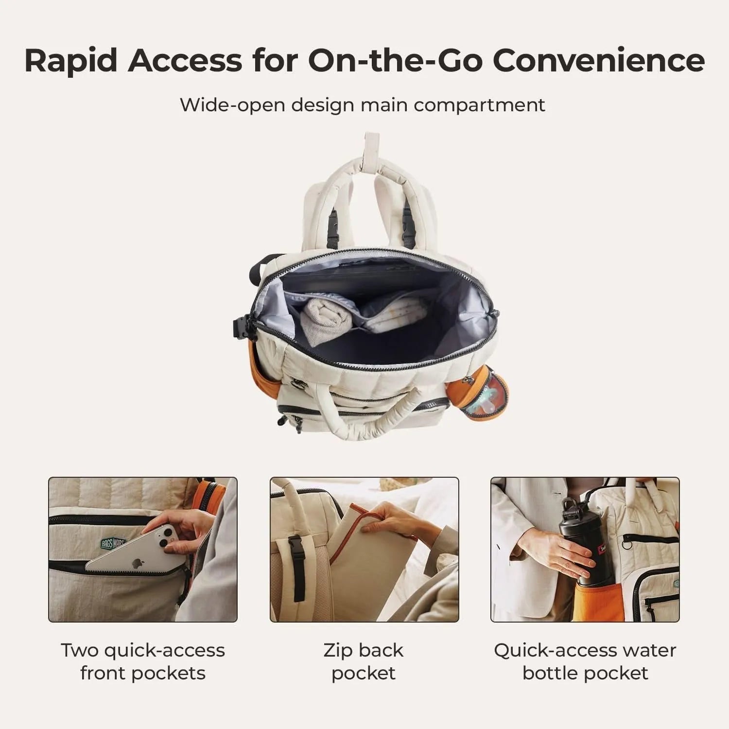 Paz 25L Diaper Backpack