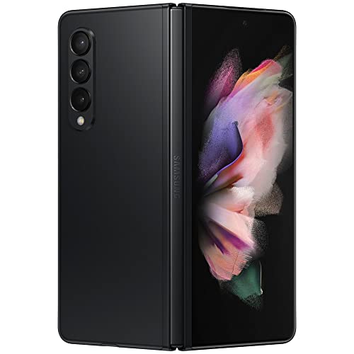 Factory Unlocked Samsung Galaxy Z Fold 3 5G - 256GB, US Version (Phantom) - SM-F926UZKAXAA