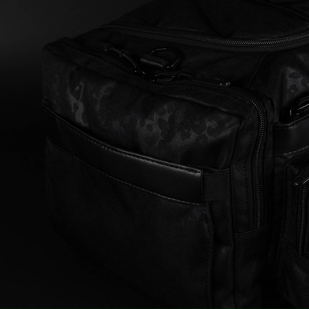 30L Perfect Duffle Bag Black Leopard