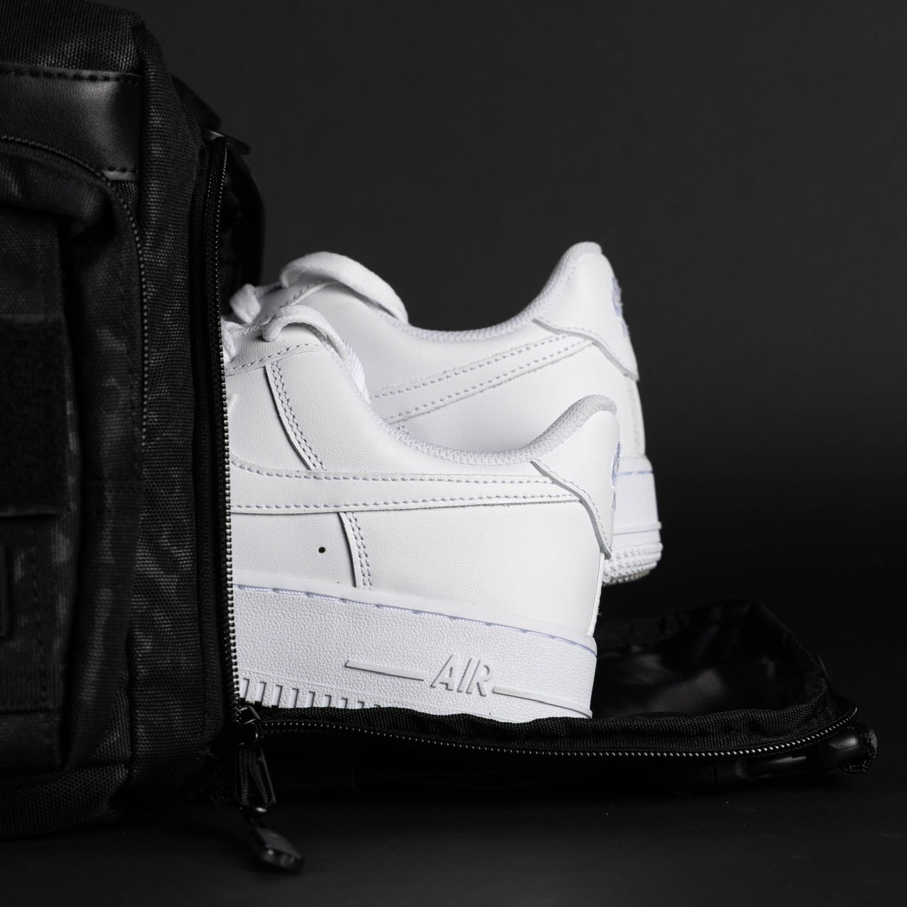 30L Perfect Duffle Bag Black Leopard