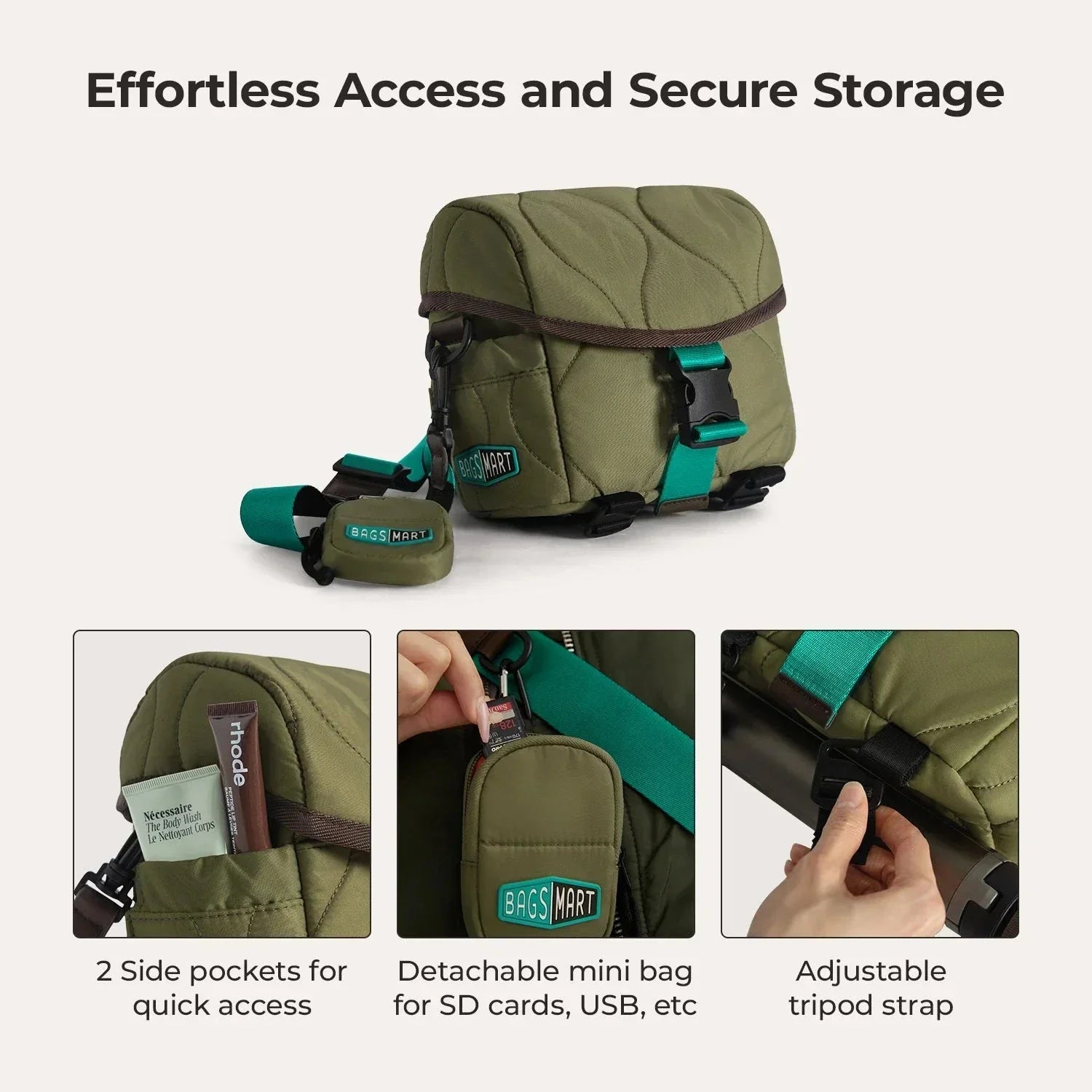 (FREE GIFT) Paz 4L Camera Sling