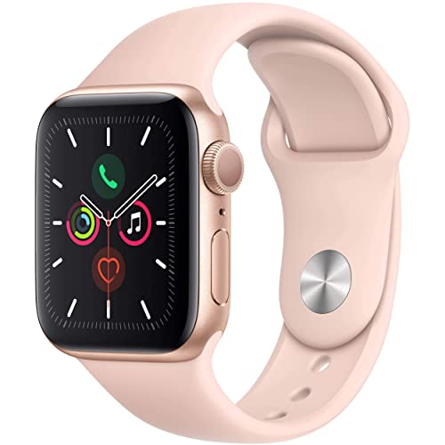 Apple Watch Series 4 (GPS, 40MM) - Gold Aluminum Case with Pink Sand Sport Band - MU682LL/A