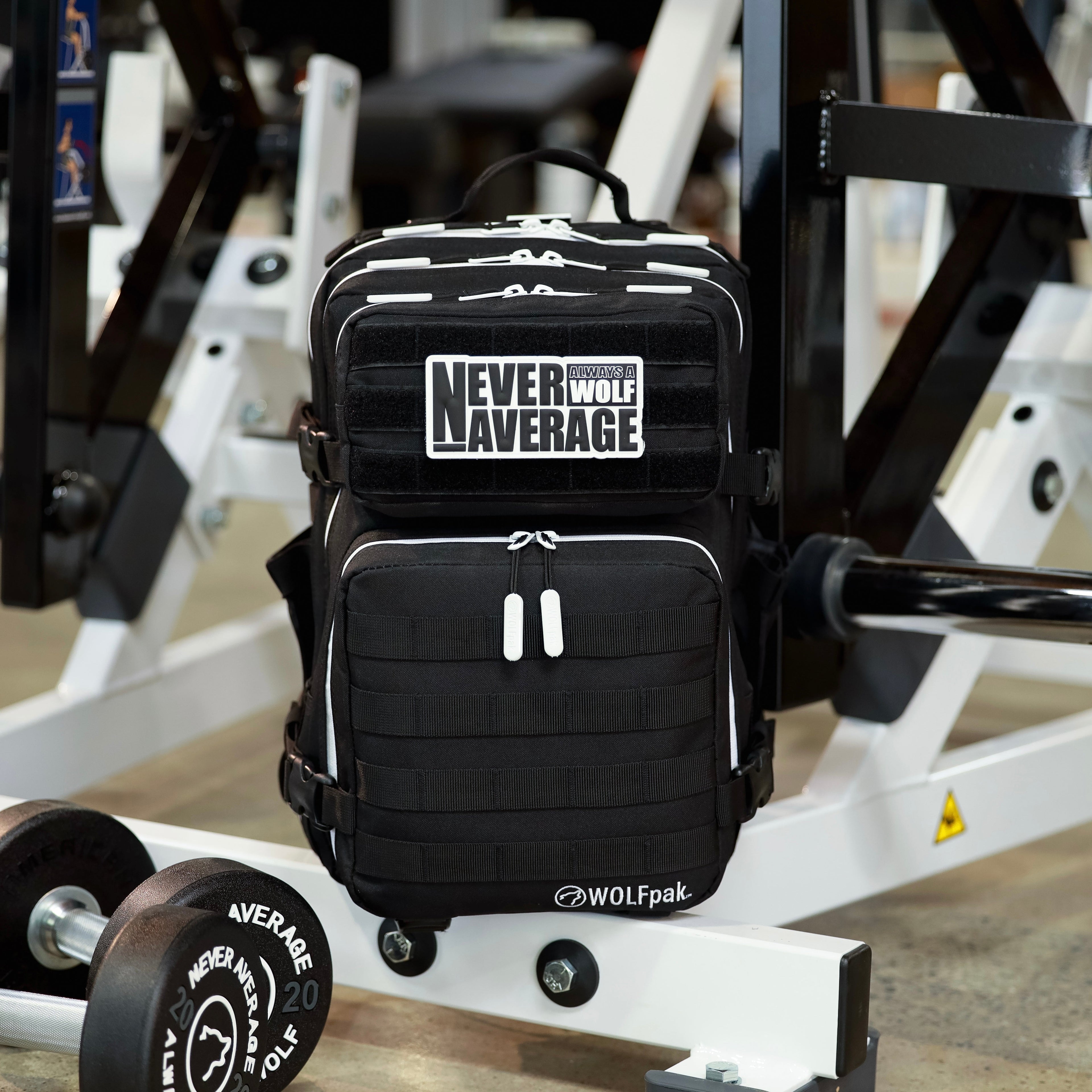 Jumbo Patch Never Average Always A WOLF