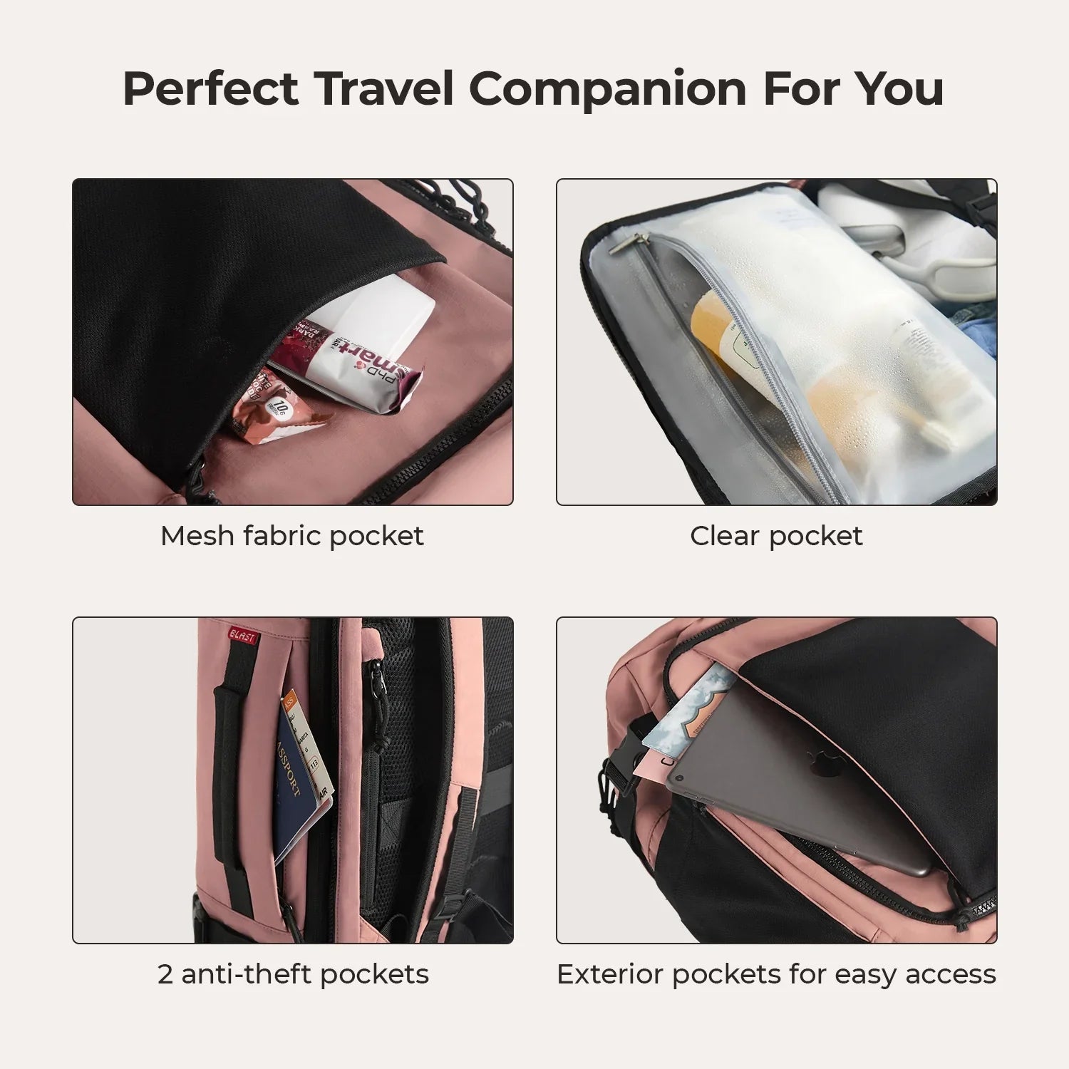 Blast Mesh Travel Backpack