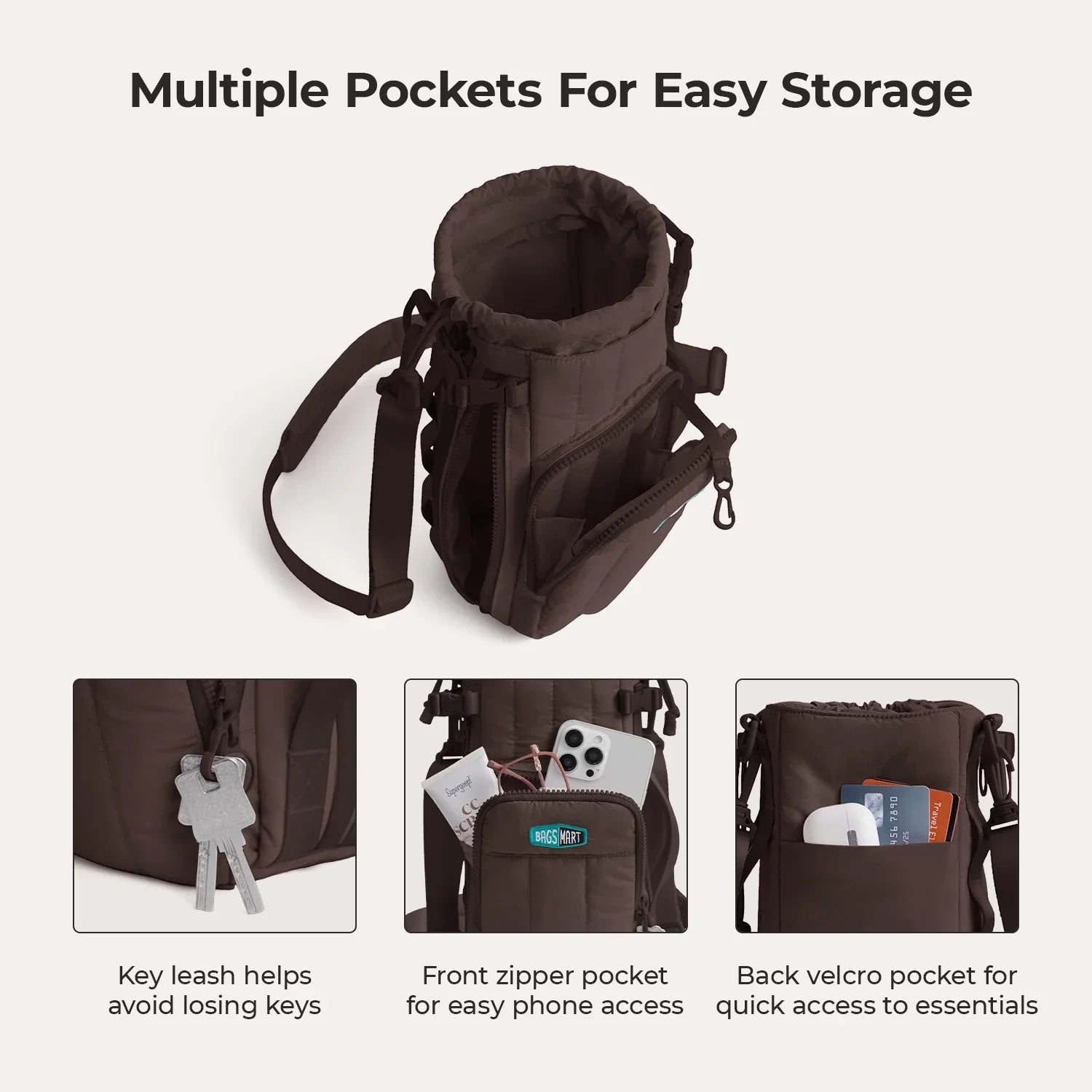 Paz Water Bottle Sling