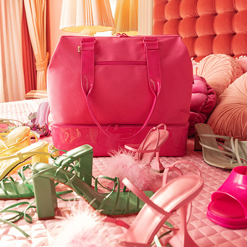 The Mini Weekender in Barbie™ Pink